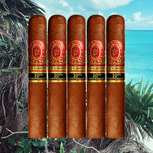 Perdomo Reserve 10th Anniversary Sun Grown Super Toro 6" * 60-Sampler of 5