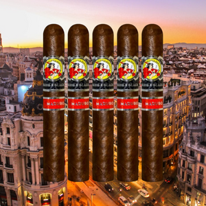 La Gloria Cubana Serie R Black Maduro No. 54 6" * 54-Sampler of 5