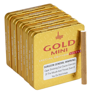 ビリガー ミニ シガリロ ゴールドフィルター