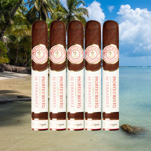 Montecristo Crafted by AJ Fernandez Robusto 5" * 52-Sampler of 5