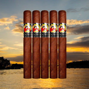 La Gloria Cubana Serie R Black No. 52 6"1/2 * 52-Sampler of 5