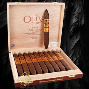 オリバ セリエ V メラニオ マドゥロ フィグラド 6"1/2 * 52