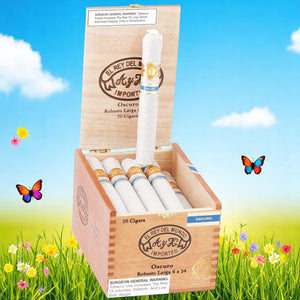 El Rey Del Mundo Robusto Larga Oscuro 6" * 54