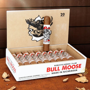 Chillin' Moose Bull Moose Robusto Gordo 5" * 60