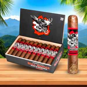 Chillin Moose Bull Moose Maduro Gigante XL (6×70)