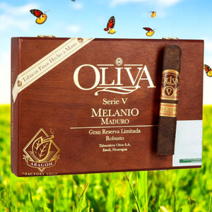 オリバ セリエ V メラニオ マドゥロ ロブスト 5" * 52