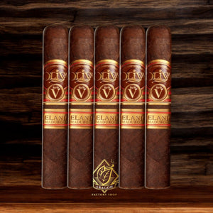 オリバ セリエ V メラニオ マドゥロ ロブスト 5" * 52-サンプラー 5