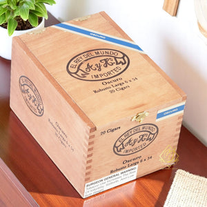 El Rey Del Mundo Robusto Larga Oscuro 6" * 54