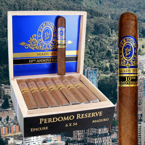 Perdomo Reserve 10th Anniversary Maduro Epicure 6" * 54