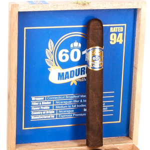 Espinosa 601 Maduro Box Press Toro 6 1/4*54
