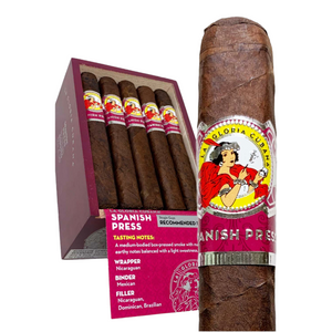 ラ グロリア クバーナ スペイン プレス トロ 6"1/2 * 52