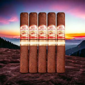 AJ San Lotano The Bull Robusto 5 x 54-Sampler of 5